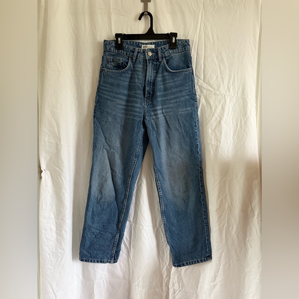 Zara Straight Leg Blue Denim